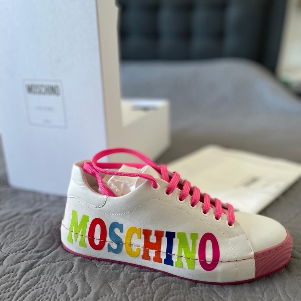MOSCHINO couture sneakers